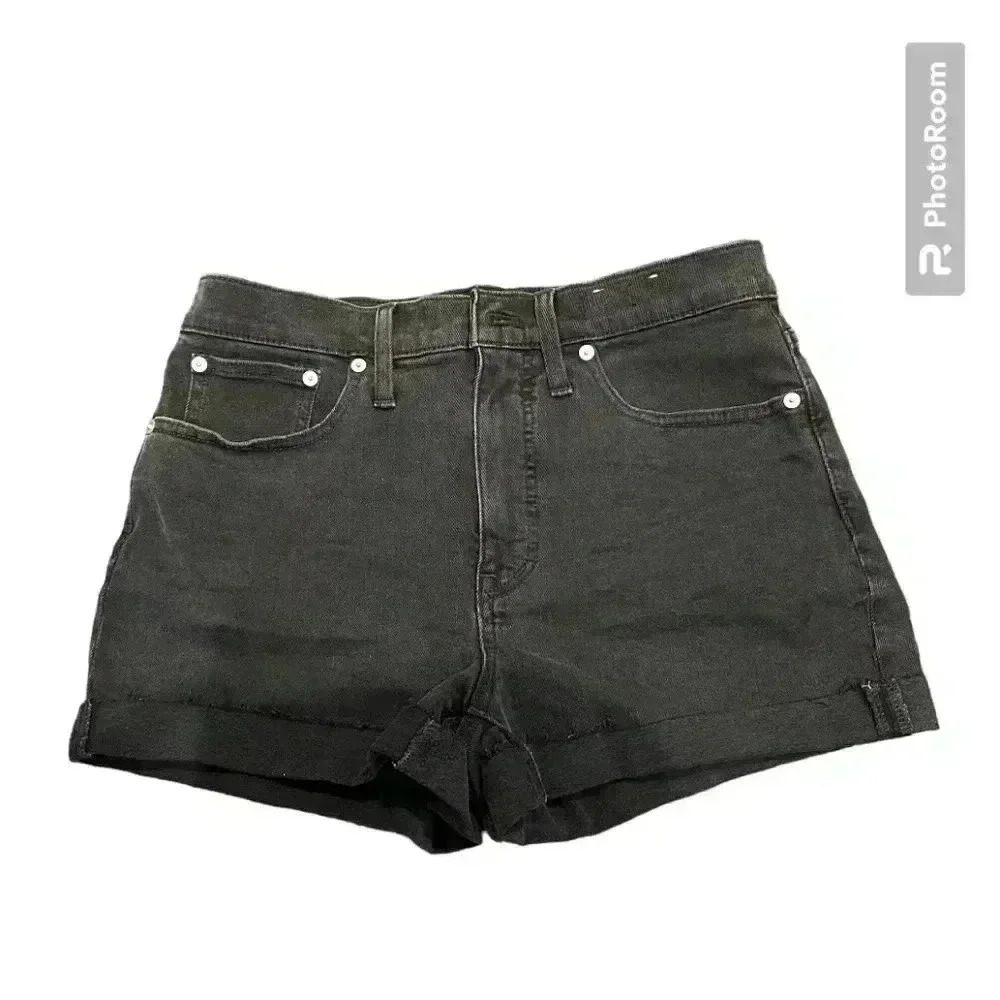 Madewell high rise denim short Luna wash size 28 - Picture 5 of 7